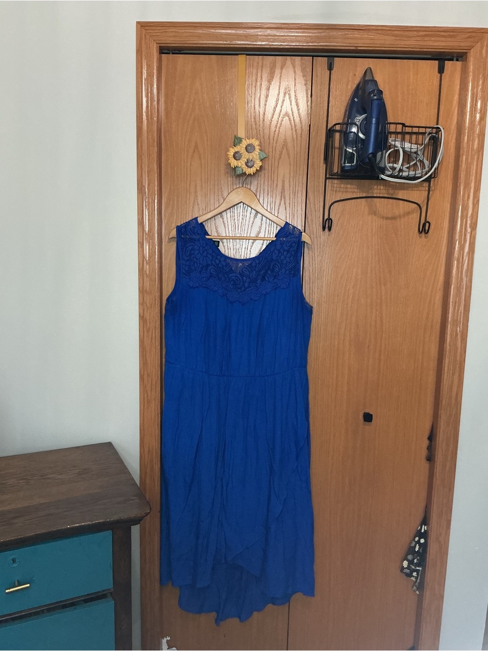 Alyx Royal Blue High-Low Dress